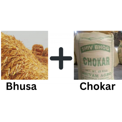 Bhusa 100kg + Choker 10kg