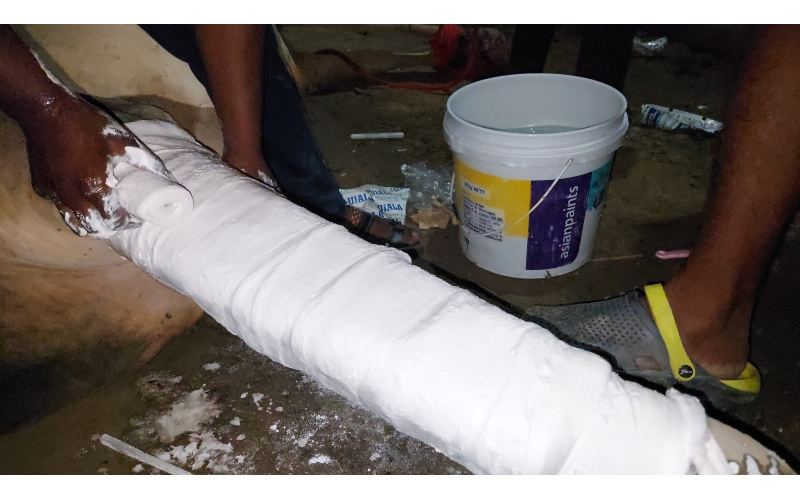 Nandi baba fractured leg, hit and run...