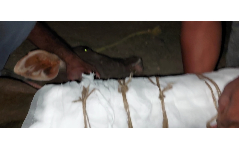 Gaumata baby fractured leg , sector...